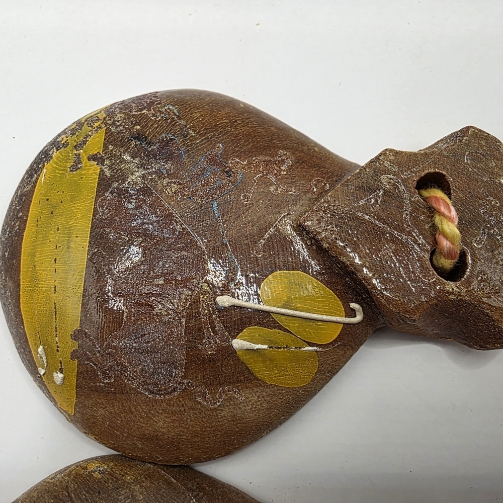 Wooden Castanets with Rope - Picture 6 of 15
